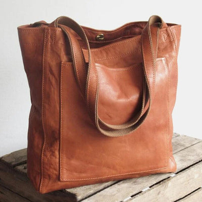 Sabrine| Chique Lederen Shopper