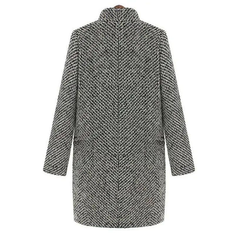 Olivia | Klassieke Tweed Winterjas