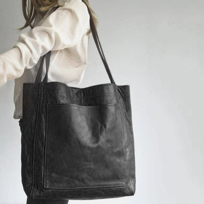 Sabrine| Chique Lederen Shopper